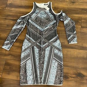 EXPRESS SEQUINED DRESS